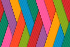 Colorful Paper Background With Stripes Wallpaper