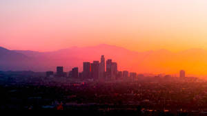 Colorful Photo Of Los Angeles 4k Wallpaper