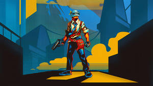 Colorful Pubg Art 1366x768 Wallpaper