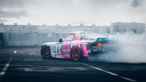 Colorful Racing Rx7 Car Wallpaper