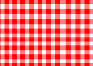 Colorful Red Checkered Pattern Wallpaper