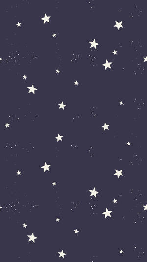 Colorful Stars Abound In This Simple Pattern Wallpaper