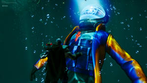 Colorful Travis Scott Fortnite Astro Jack Wallpaper