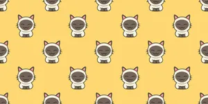 Colorful Whiskers And Tails Wallpaper