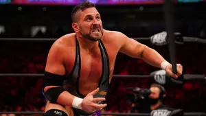 Colt Cabana Wrestling Match Intensity Wallpaper