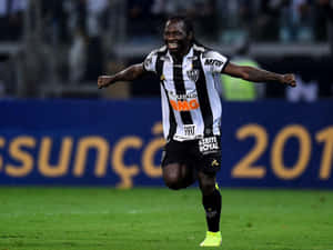 Columbian Football Star Yimmi Chara 2019 Copa Sudamericana Wallpaper