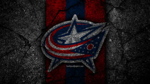 Columbus Blue Jackets On Rock Wallpaper