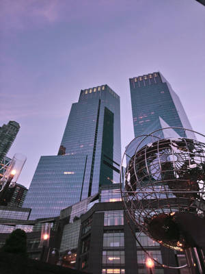 Columbus Circle In New York Wallpaper