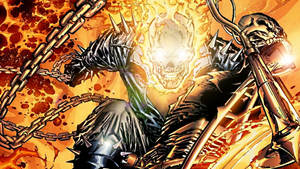 Comic Ghost Rider Hd Wallpaper