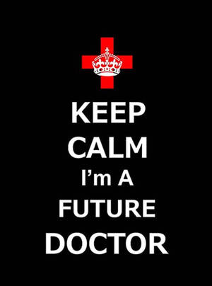 Confident Doctor In A Calm Atmosphere Wallpaper