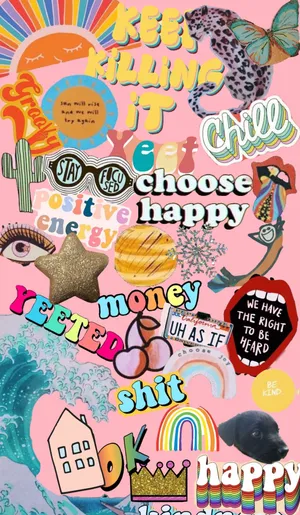 Confident Teen Bruh Girl Making A Statement Wallpaper