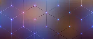 Connected 3d Cube Patterns Wallpaper