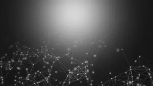 Connected White Dots Wallpaper