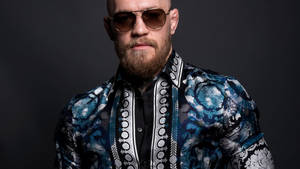 Conor Mcgregor Classy Portrait Wallpaper