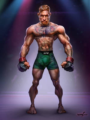 Conor Mcgregor Comic Art Wallpaper