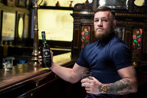 Conor Mcgregor In Bar Wallpaper