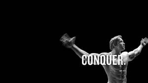 Conquer Fitness Motivations Wallpaper