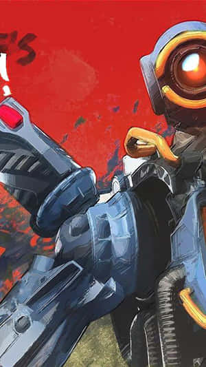 Conquer The Arena With Pathfinder In Apex Legends Wallpaper