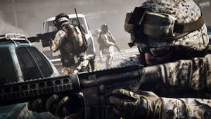 Conquer The Cool Battlefield 3 Wallpaper