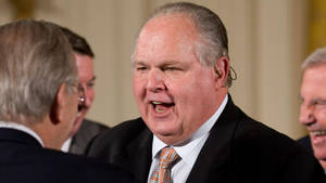 Conservative Host Rush Limbaugh Wallpaper