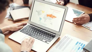 Consultant Making A Presentation Wallpaper