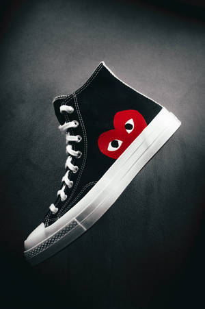 Converse All-star Cdg Play Wallpaper