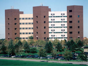 Cooke Hall At University At Buffalo (ub), Suny Wallpaper