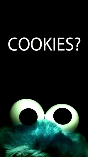 Cookie Monster Cute Iphone Lock Screen Wallpaper