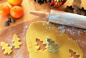 Cookies For Christmas Wallpaper