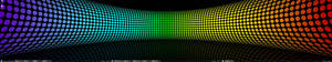 Cool Abstract Rainbow Tube Wallpaper