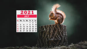 Cool And Modern 2021 Calendar Wallpaper Wallpaper