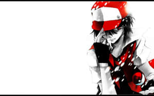 Cool Anime Character Pokemon Red Wallpaper
