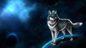 Cool Anime Wolf 1920 X 1080 Wallpaper