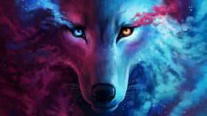 Cool Anime Wolf With A Perky Attitude Wallpaper