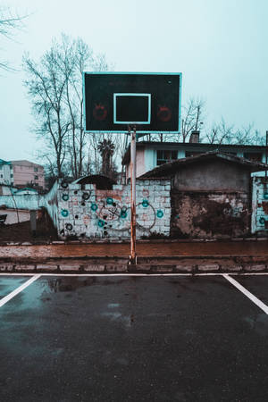 Cool Basketball Half Court Wallpaper