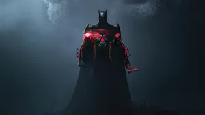 Cool Batman Dark Storm Desktop Wallpaper