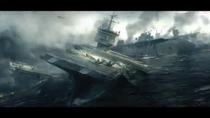 Cool Battlefield 3 Ships At Sea Wallpaper