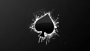 Cool Black Spade Wallpaper