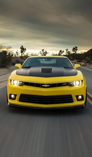 Cool Camaro Chevrolet Car Yellow Wallpaper
