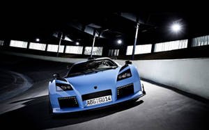 Cool Car Blue Apollo Wallpaper