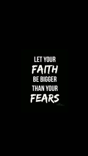 Cool Christian Faith Fears Wallpaper