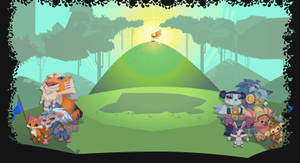 Cool Digital Art By Animal Jam Wallpaper