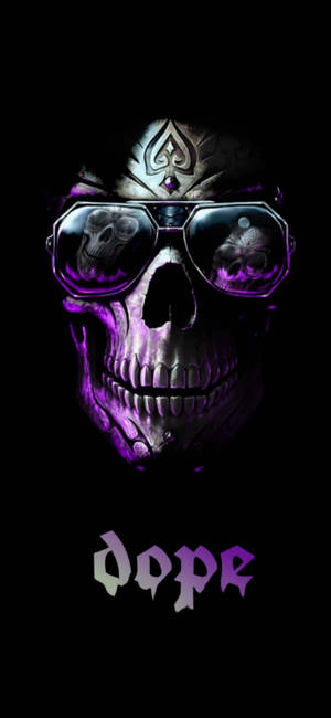 Cool Dope Skull Art Wallpaper