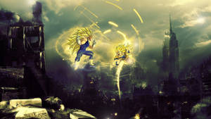 Cool Dragon Ball Z 3rd Form Wallpaper