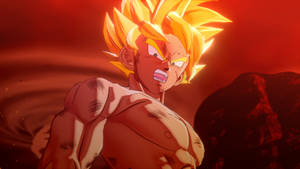 Cool Dragon Ball Z Angry Goku Wallpaper