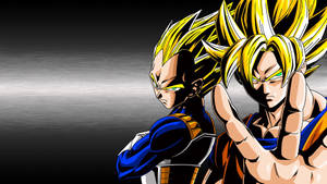 Cool Dragon Ball Z Goku And Vegeta Wallpaper