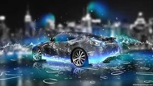 Cool Fancy Car Live Art Wallpaper