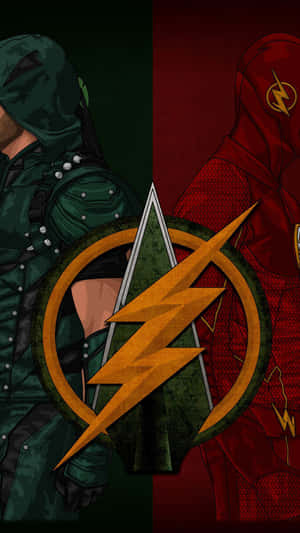 Cool Flash Vs Arrow Wallpaper