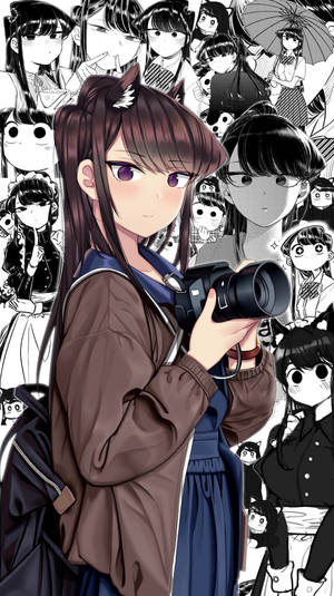 Cool For Girls Komi-san Wallpaper