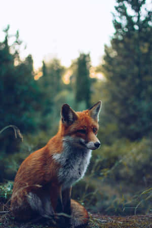 Cool Fox Rocks! Wallpaper